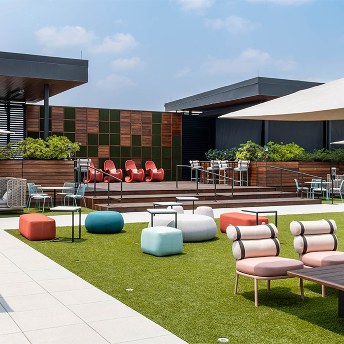 Chick-fil-A Rooftop Terrace